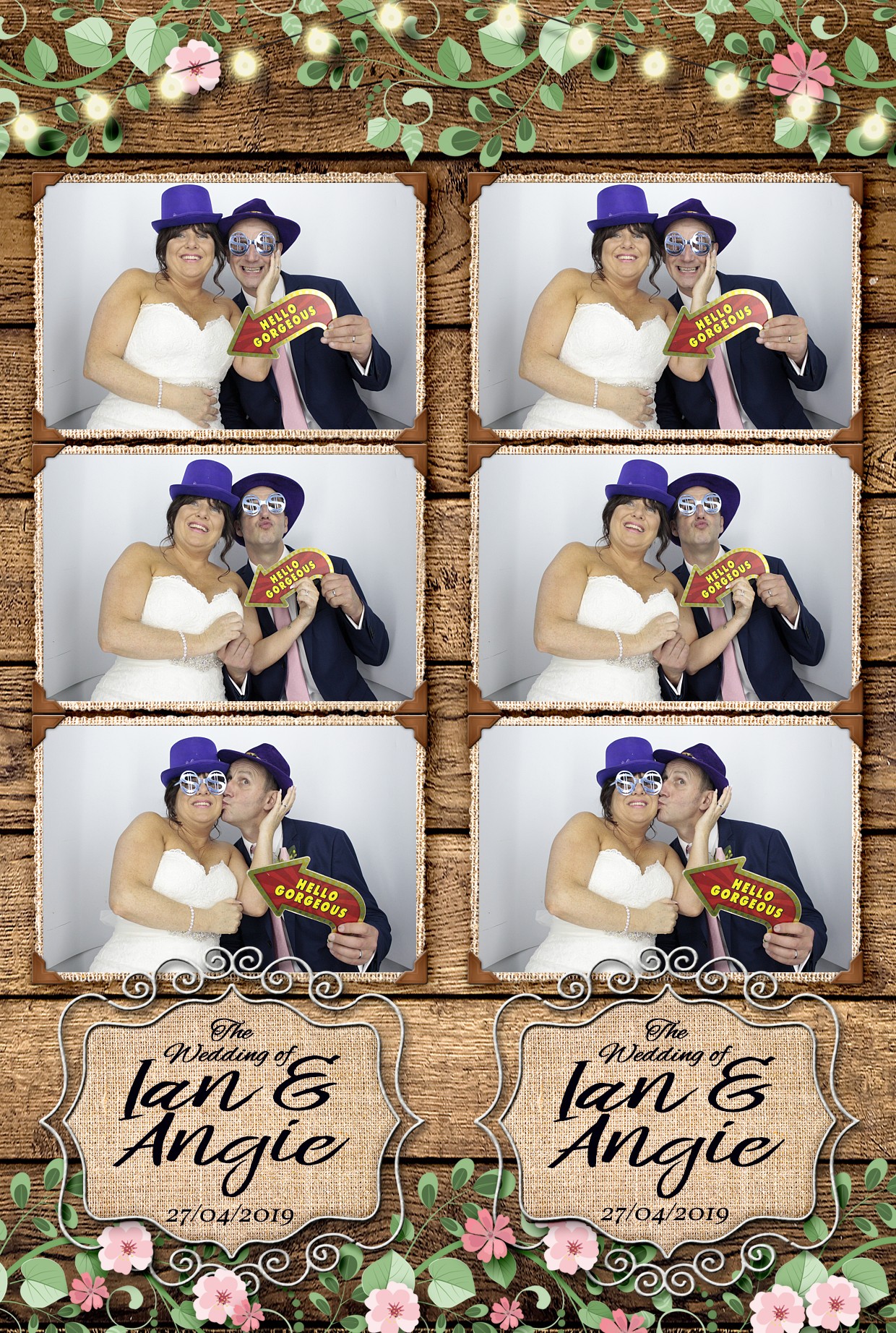 Ian & Angie’s wedding  | View more photos from the event at gallery.myphotoboothexperience.co.uk/u/MyPhotoBoothExperienceLtd/Ian-Angie’s-wedding